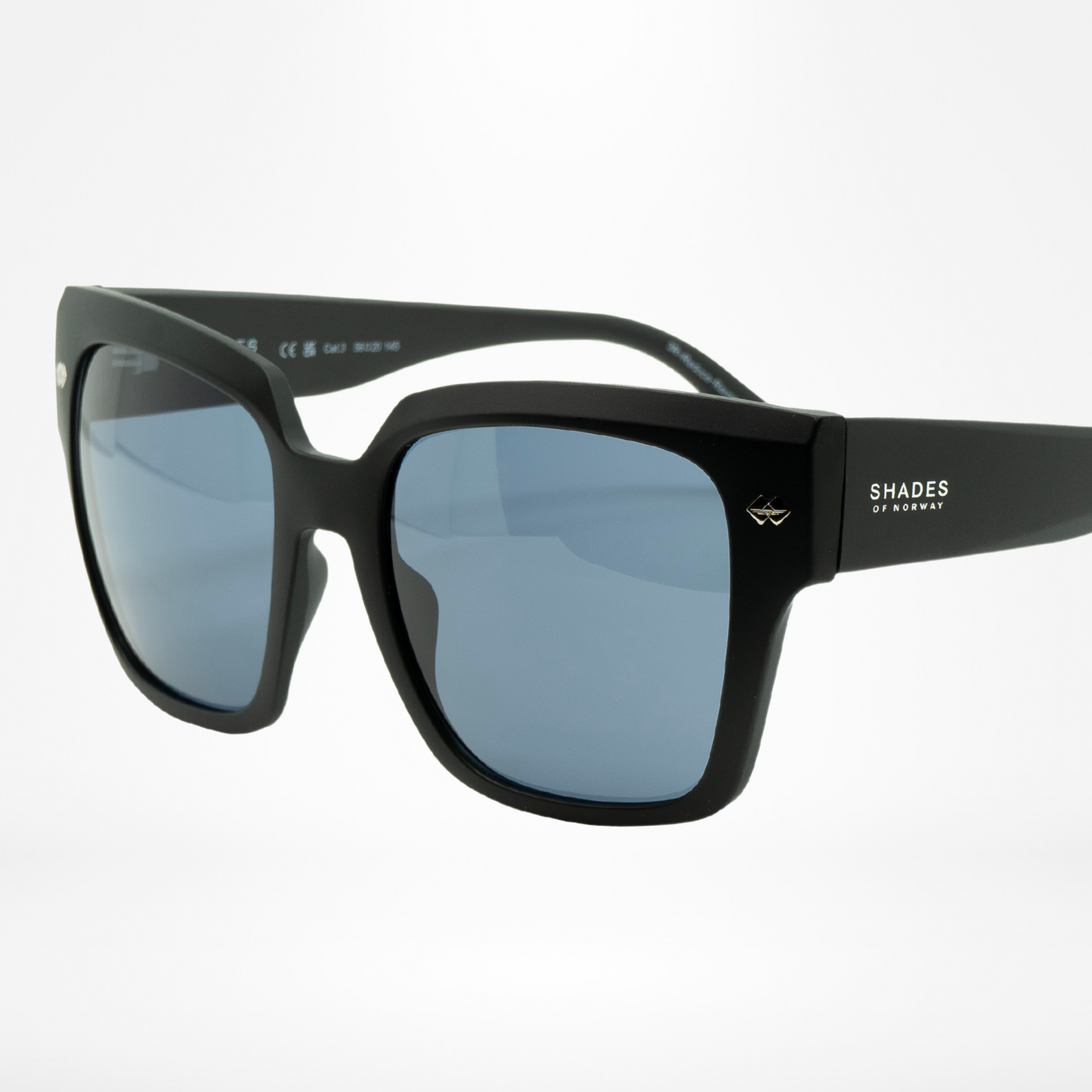 Kjevik Sort・resirkulert solbrille