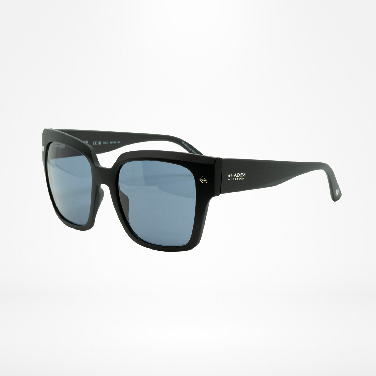 Kjevik Sort・resirkulert solbrille