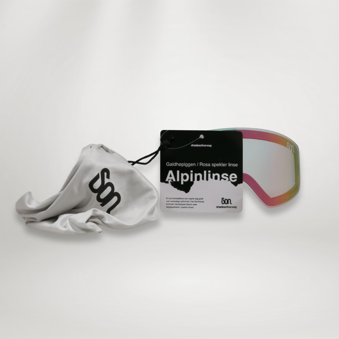 Galdhøpiggen・rosa alpinlinse