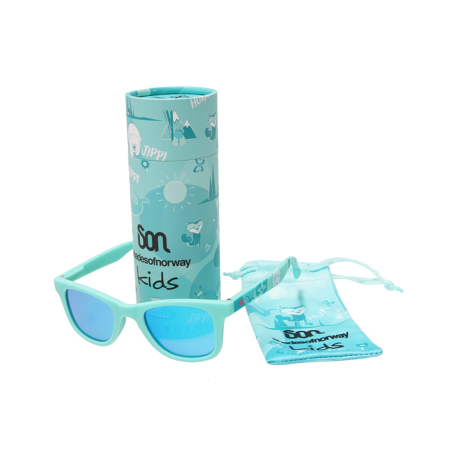 SON Kids・blå barnebrille