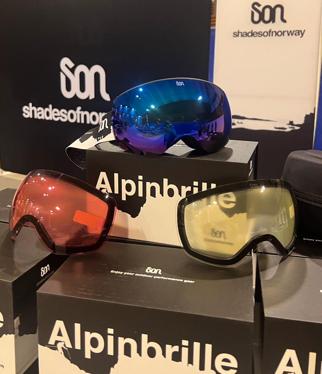 Telemark・alpinbrille