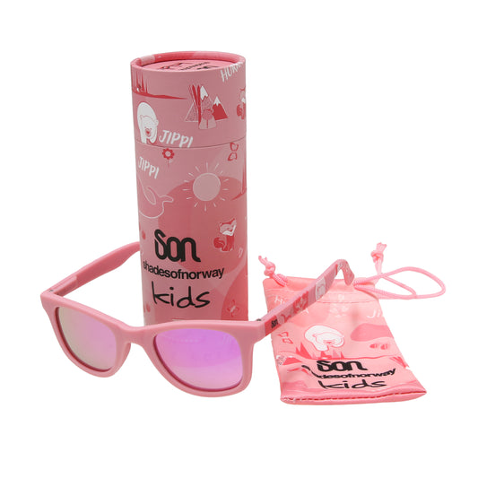 SON Kids・pink children's glasses