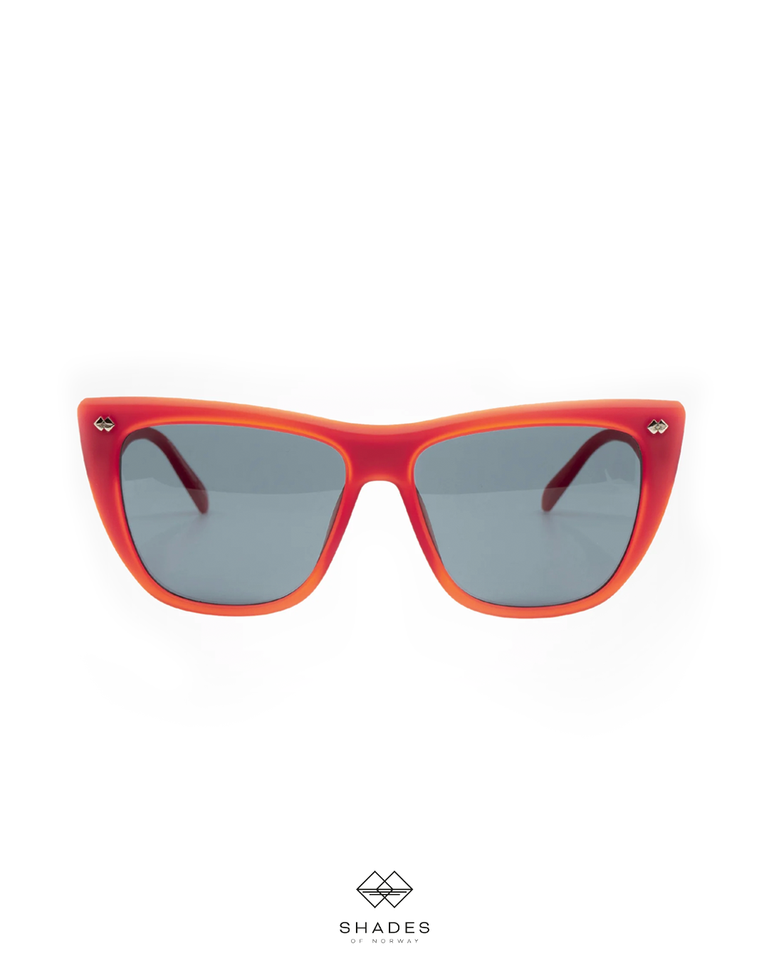 Bystranda Red・cat-eye sunglasses