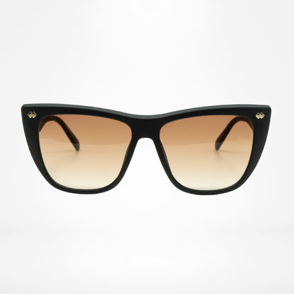 Bystranda Black・cat-eye sunglasses