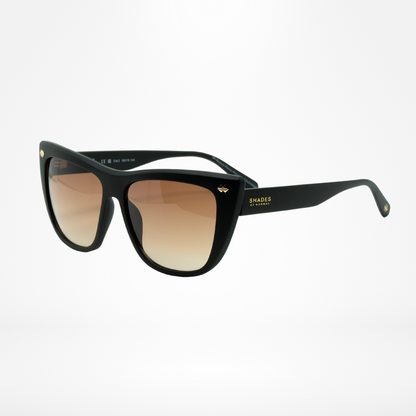 Bystranda Black・cat-eye sunglasses